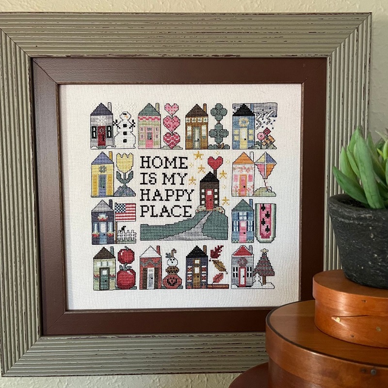 Happy Place ~ Stitch-A-Long by Amy Bruecken