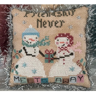 Friendship Never Melts Away chart by Annie Beez Folk Art