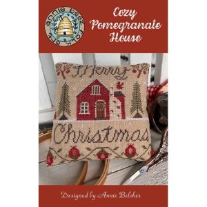 Cozy Pomegranate House chart by Annie Beez Folk Art