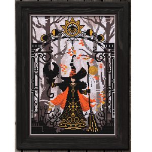 Lunar Witch by Autumn Lane Stitchery