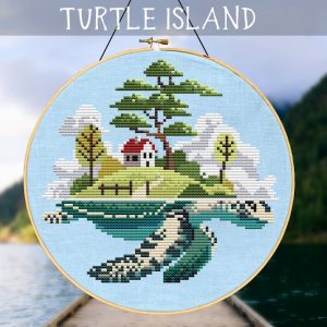 Turtle Island by Autumn Lane Stitchery