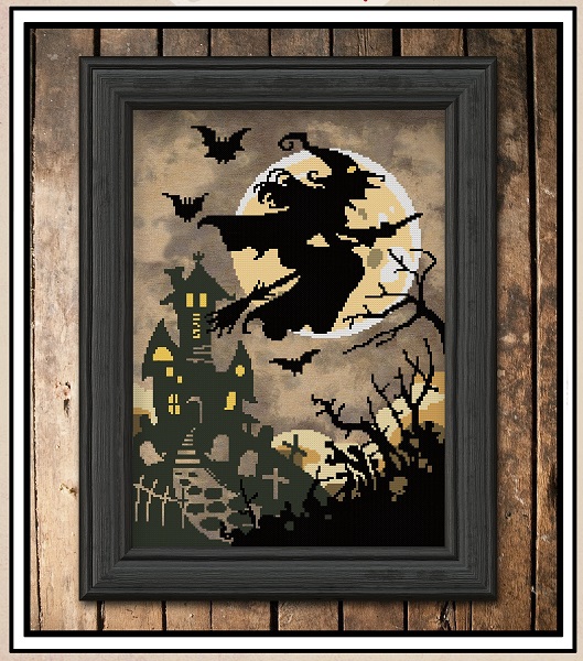 Hallows' Eve Haunting by Autumn Lane Stitchery
