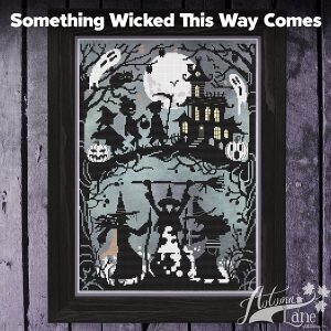 Something Wicked This Way Comes by Autumn Lane Stitchery