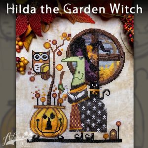 Hilda the Garden Witch by Autumn Lane Stitchery