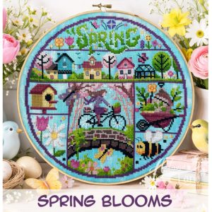 Spring Blooms chart by Autumn Lane Stitchery – Nashville26