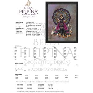 La Catrina chart by Bella Filipina