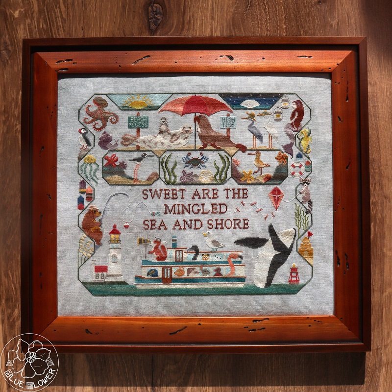 Sea & Shore chart by Blue Flower
