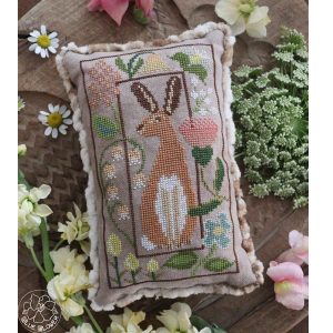 Tudor Hare by Blue Flower
