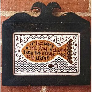 Big Fish chart by Carriage House Samplings, reprint by Liz Mathews