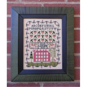 Strawberry Fields chart by Carriage House Samplings, reprint by Liz Mathews