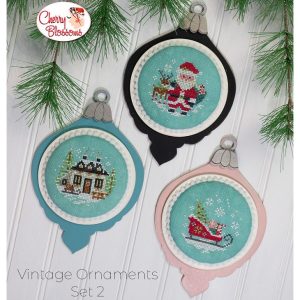 Vintage Ornaments ~ Set Two, chart by Cherry Blossoms