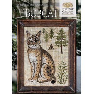 A Year In The Woods II ~ The Bobcat chart by Cottage Garden Samplings