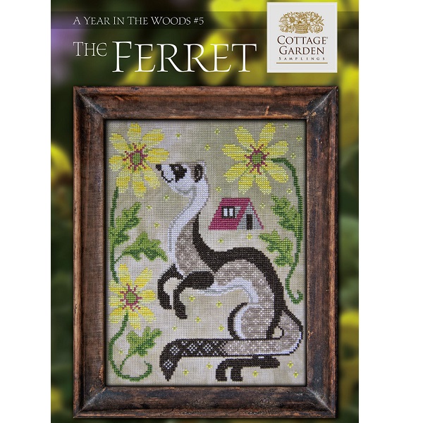 A Year In The Woods ~ The Ferret by Cottage Garden Samplings