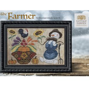 Snowman Collector ~ The Farmer by Cottage Garden Samplings