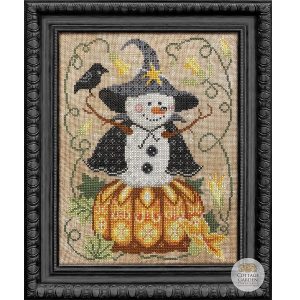Snowman Collector ~ The Witch by Cottage Garden Samplings