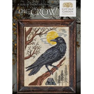 A Year In The Woods II ~ The Crow chart by Cottage Garden Samplings