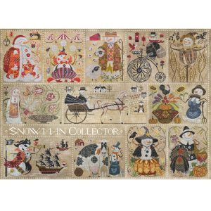 Snowman Collector ~ The Pilgrim by Cottage Garden Samplings