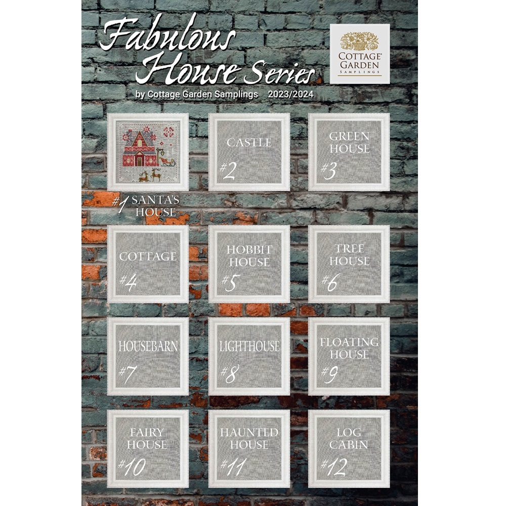 Fabulous House series ~ Santa's House by Cottage Garden Samplings - Image 2