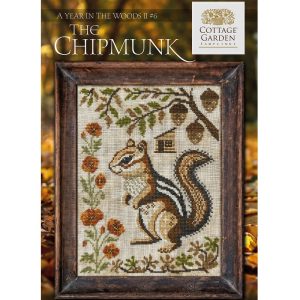 A Year In The Woods II ~ The Chipmunk chart by Cottage Garden Samplings