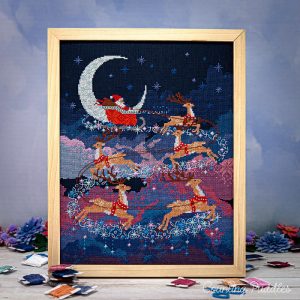 Santa’s Moonlit Ride by Counting Puddles