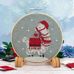 Snowflake Llama Ornament by Counting Puddles