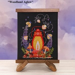 Woodland Aglow chart by Counting Puddles