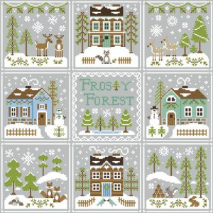 Frosty Forest by Country Cottage Needleworks