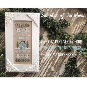 Samplers of the Month by Country Cottage Needleworks