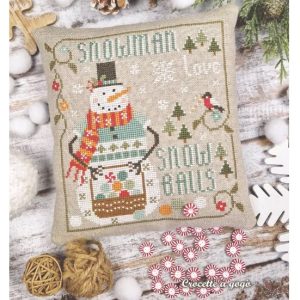 Little Snowman by Crocette a gogo