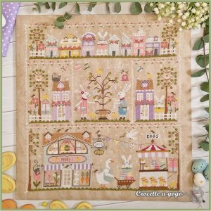 Easter in the City chart by Crocette a gogo