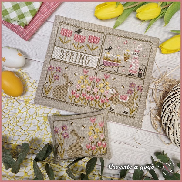 Spring Notes chart by Crocette a gogo