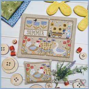 Summer Notes chart by Crocette a gogo