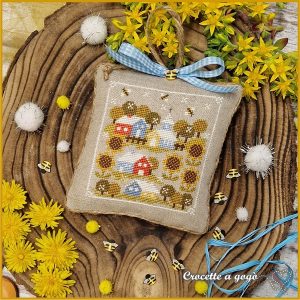 Summer Tiny Village chart by Crocette a gogo