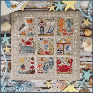 Sea and Sand Diary chart by Crocette a gogo