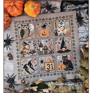Spooky Diary chart by Crocette a gogo