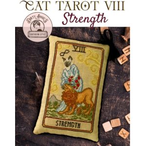 Cat Tarot VIII ~ Strength by Dirty Annie’s
