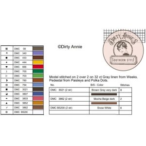Hello Spring chart by Dirty Annie’s