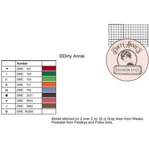 Hello Winter chart by Dirty Annie’s