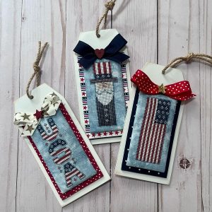 Patriotic Tags by Dirty Annie’s