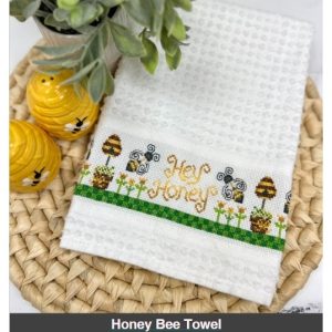 Honey Bee Towel chart by Dirty Annie’s