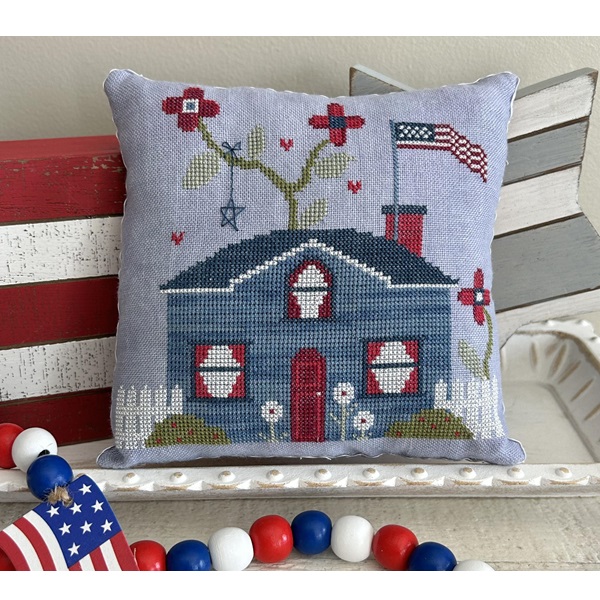 Patriotic House 2 by Emily Call ~ Nashville25
