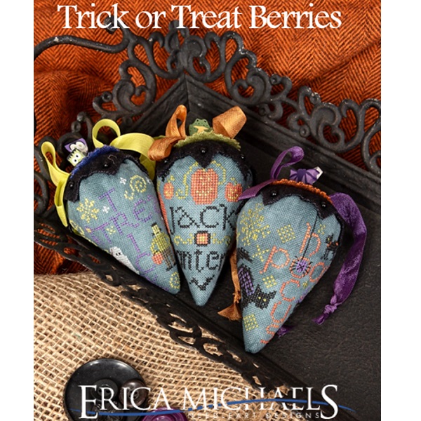 Trick or Treat Berries chart by Erica Michaels Needlework Designs