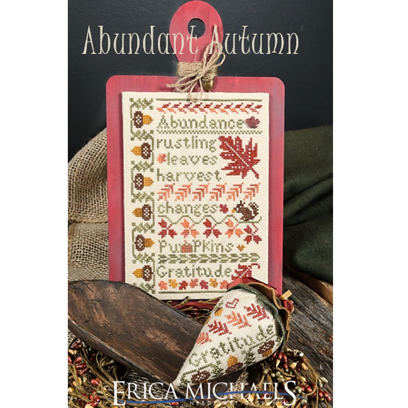 Abundant Autumn chart by Erica Michaels Needlework Designs