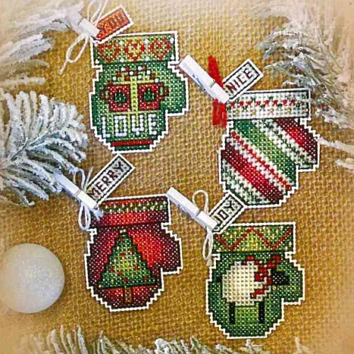 Tiny Mittens Set 1 by Frony Ritter Designs