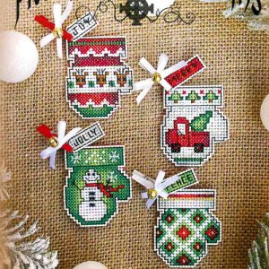 Tiny Mittens Set 4 by Frony Ritter Designs