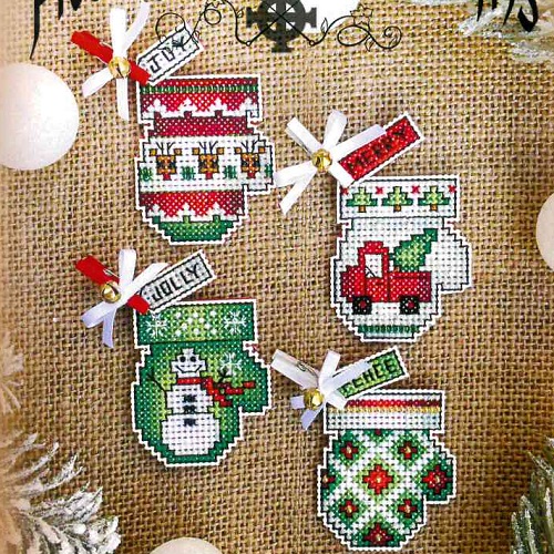 Tiny Mittens Set 4 by Frony Ritter Designs