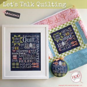 Let’s Talk Quilting by Hands On Design