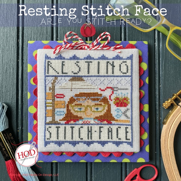 Resting Stitch Face by Hands On Design