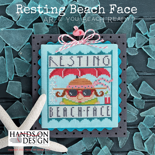 Resting Beach Face by Hands On Design