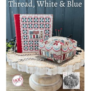 Thread, White, & Blue chart by Hands On Design